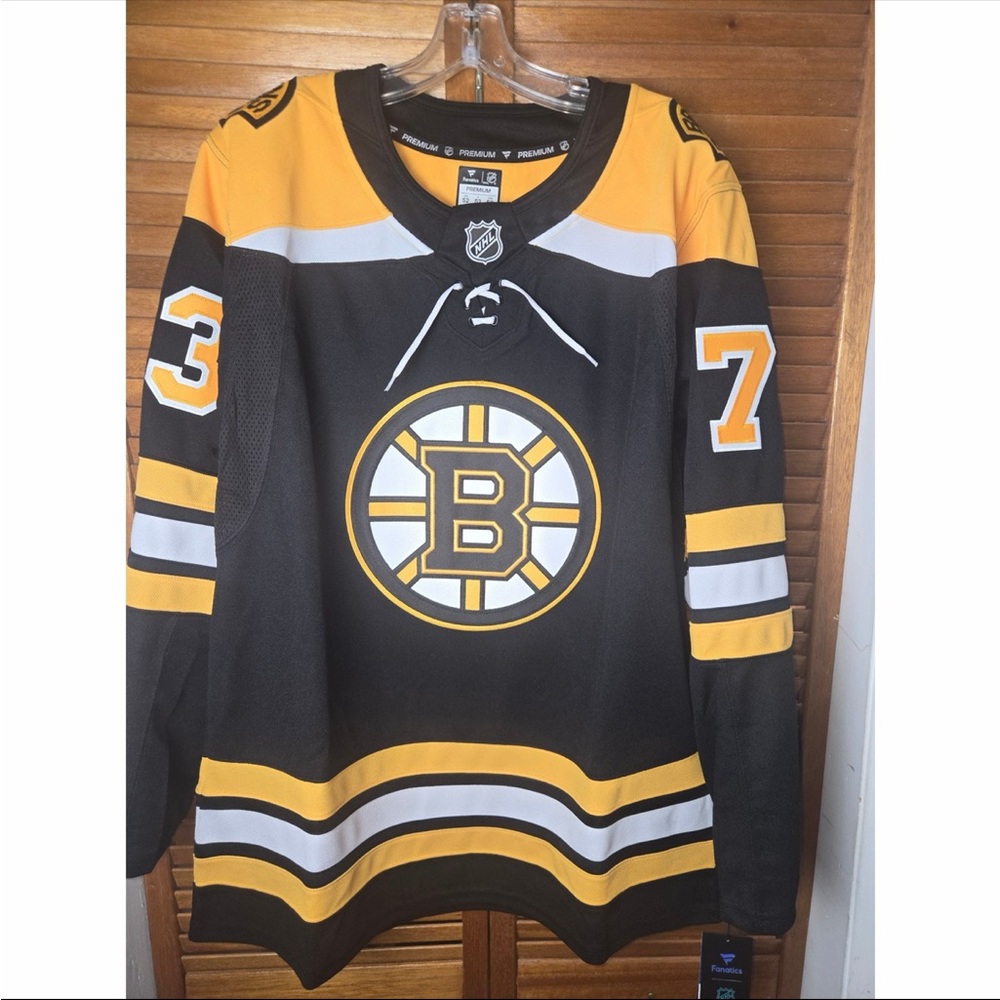 Fanatics Premium Boston Bruins Charlie McAvoy Jersey Mens 52 Black